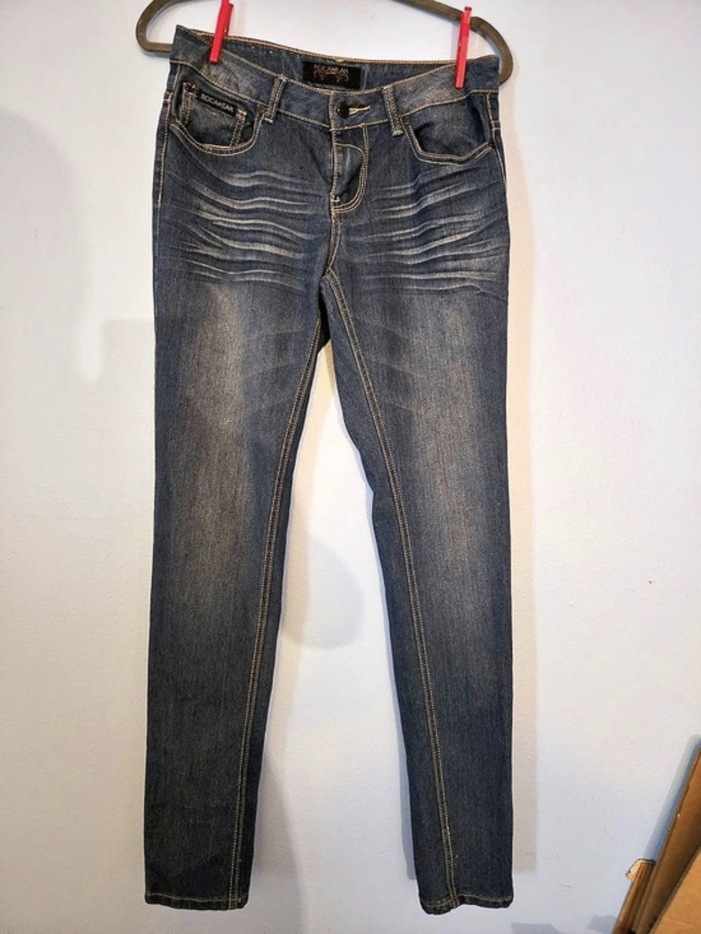 Rocawear 99 Skinny Jeans Blue Waist 9